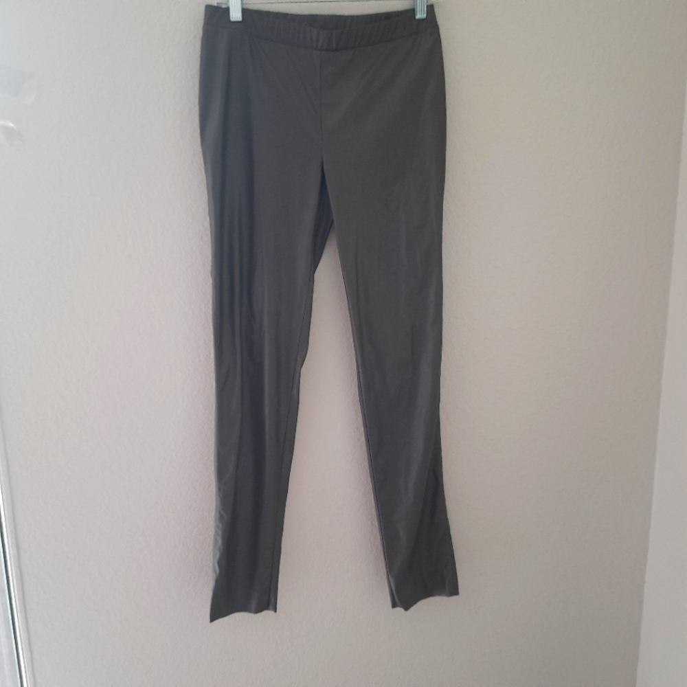 PierAntonioGaspari Fuzzi faux leather trousers made in Italy size 6